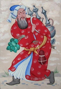 イスラム教 Painting - カルティニー・パンノ・チリム宗教的イスラム教